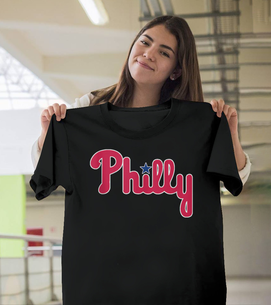 Philly Baseball Fan Philadelphia Pa Star T-Shirt
