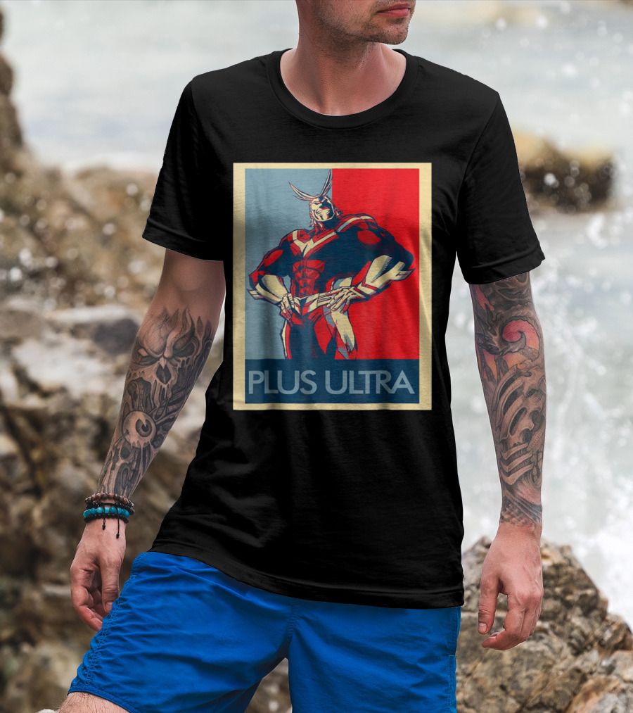 All Might Plus Ultra Vintage Heroic T-Shirt