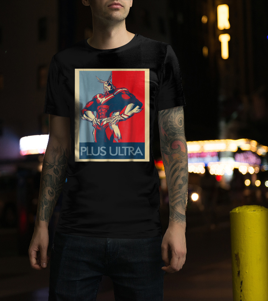All Might Plus Ultra Vintage Heroic T-Shirt