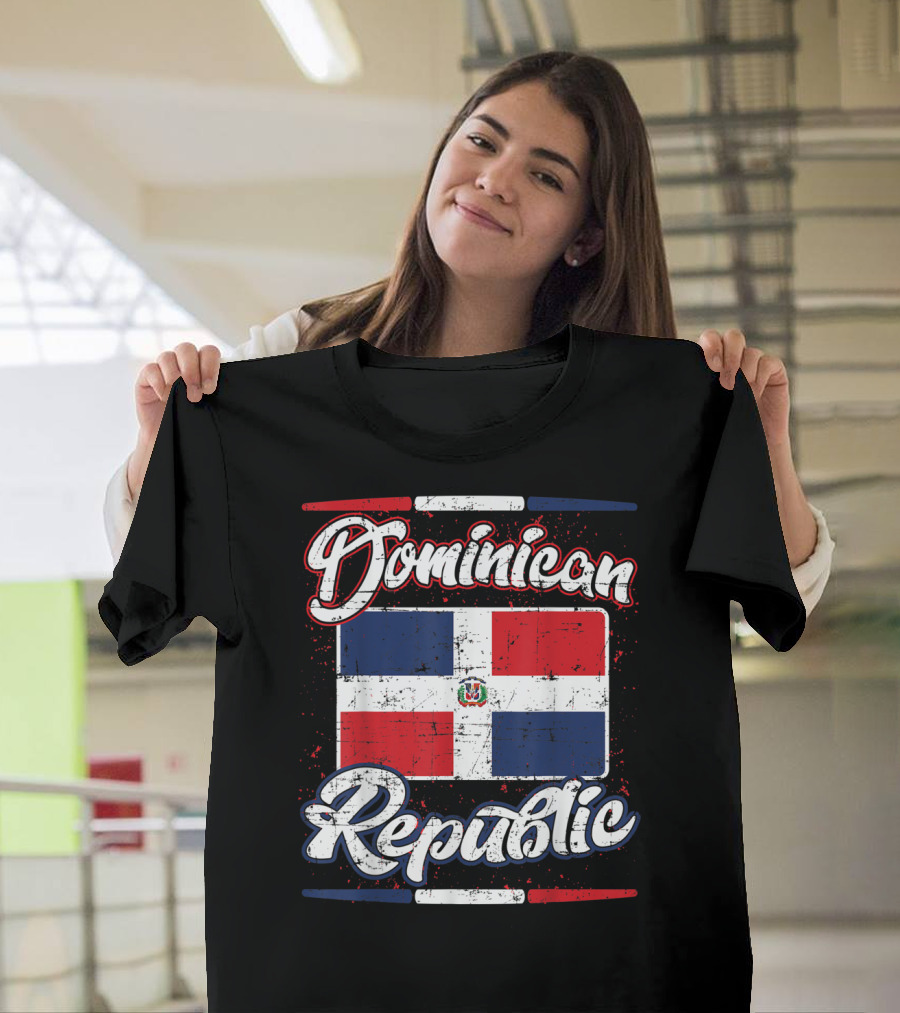 Dominican Republic Flag Pride T-Shirt