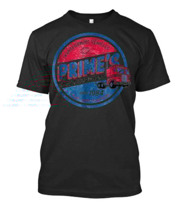 Transforming Vehicles Prime's Autoshop Since 1984 T-Shirt