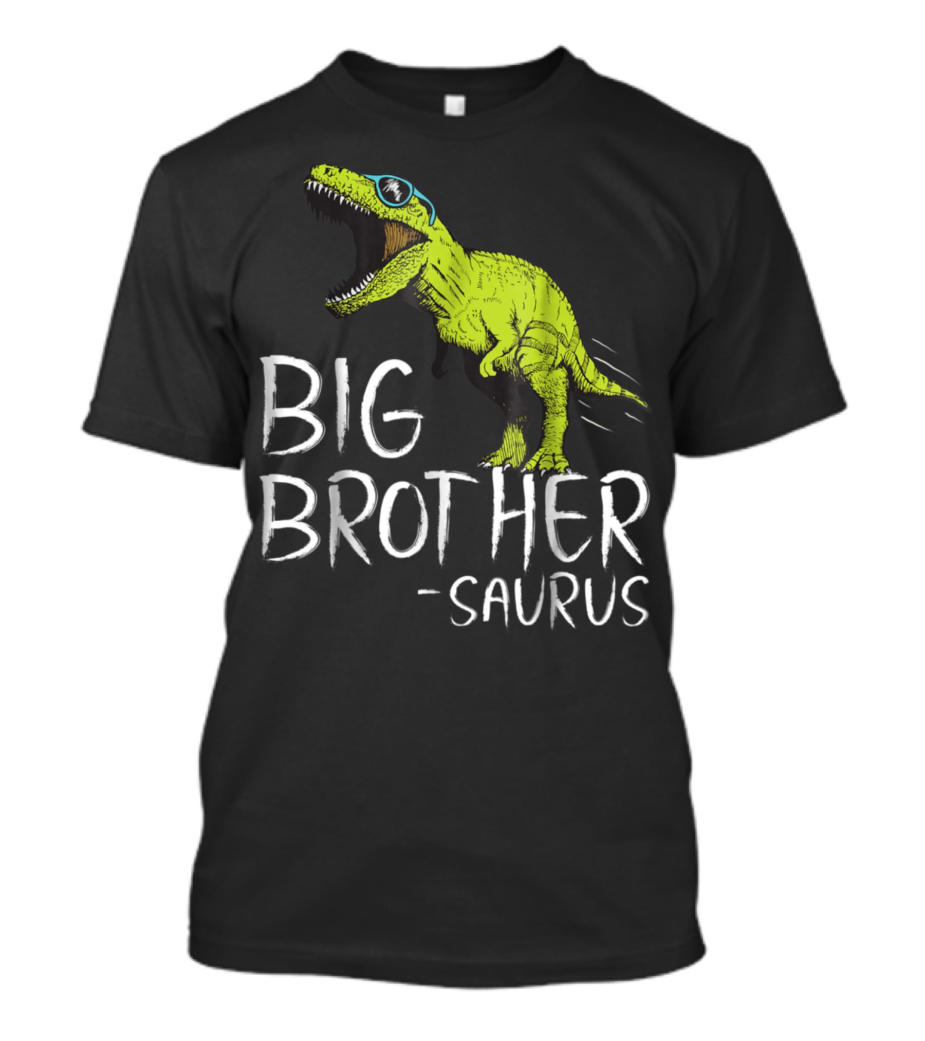 Big Brother Saurus Dinosaur With Sunglasses T-Shirt