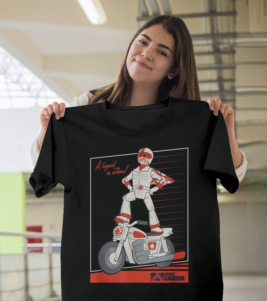 Disney Pixar Toy Story 4 Duke Caboom A Legend in Action T-Shirt