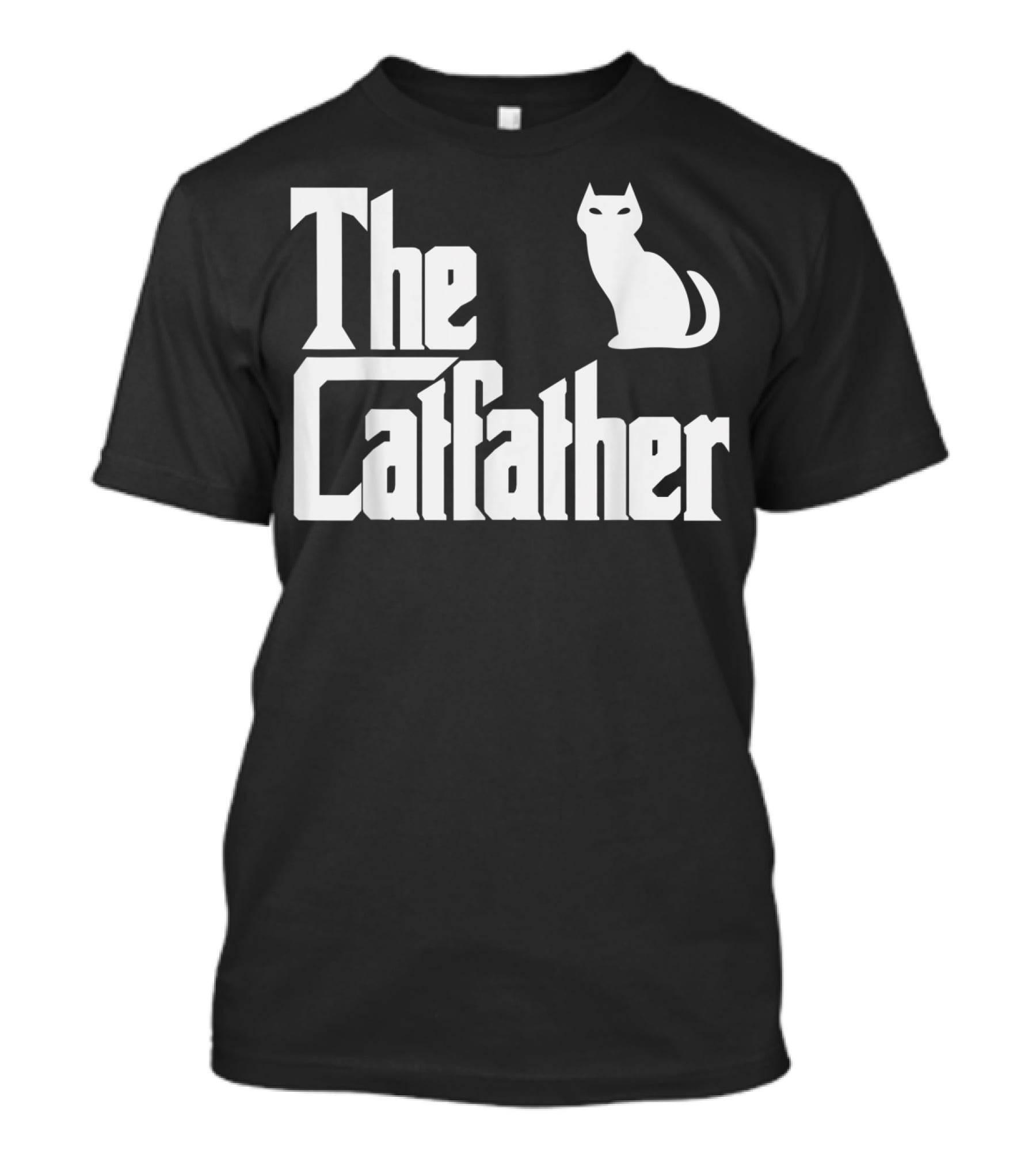 The Catfather Funny Cat Dad Pet Owner T-Shirt