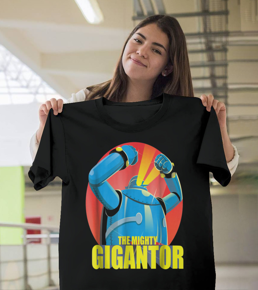 The Mighty Gigantor Robot Retro Sci-Fi Hero T-Shirt