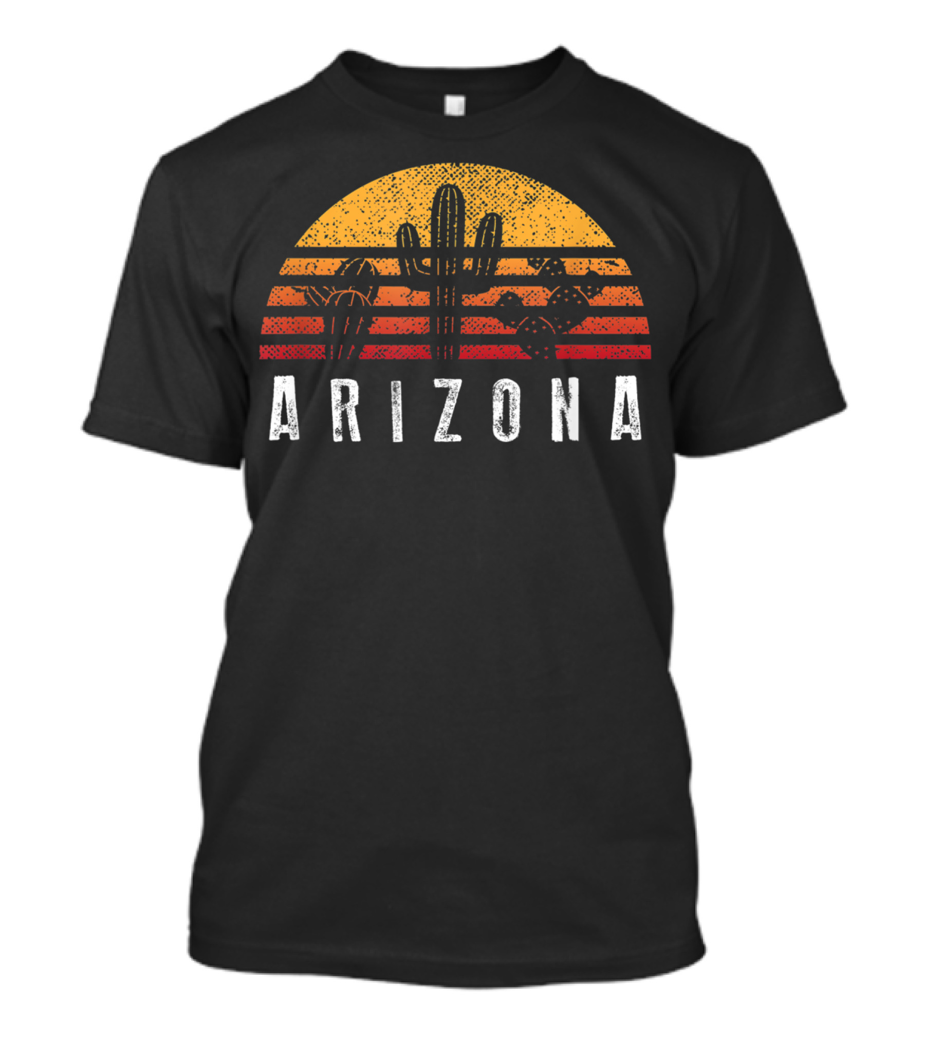 Arizona Sunset Cactus Desert Scene T-Shirt
