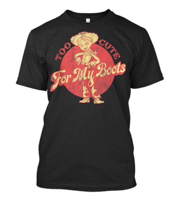 Toy Story 4 Jessie Too Cute For My Boots T-Shirt