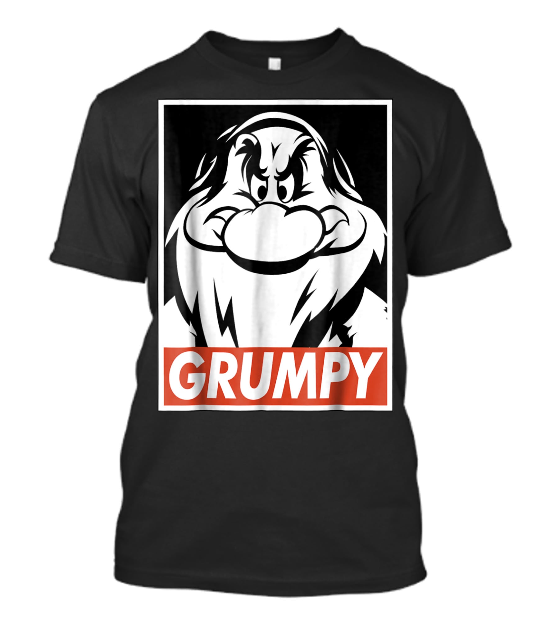 Disney Snow White Grumpy Streetwear T-Shirt