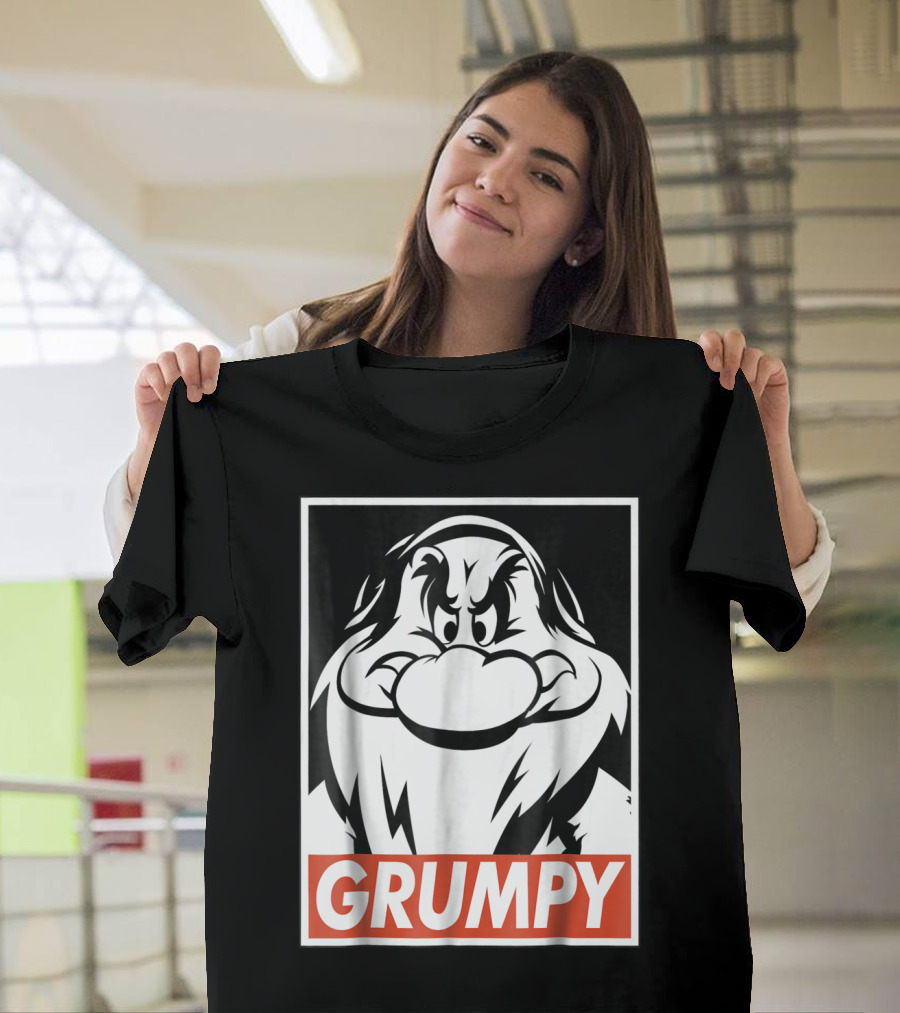 Disney Snow White Grumpy Streetwear T-Shirt