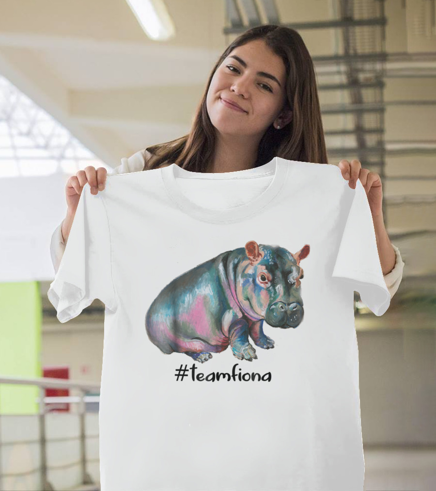 TeamFiona Fiona The Hippo Baby T-Shirt