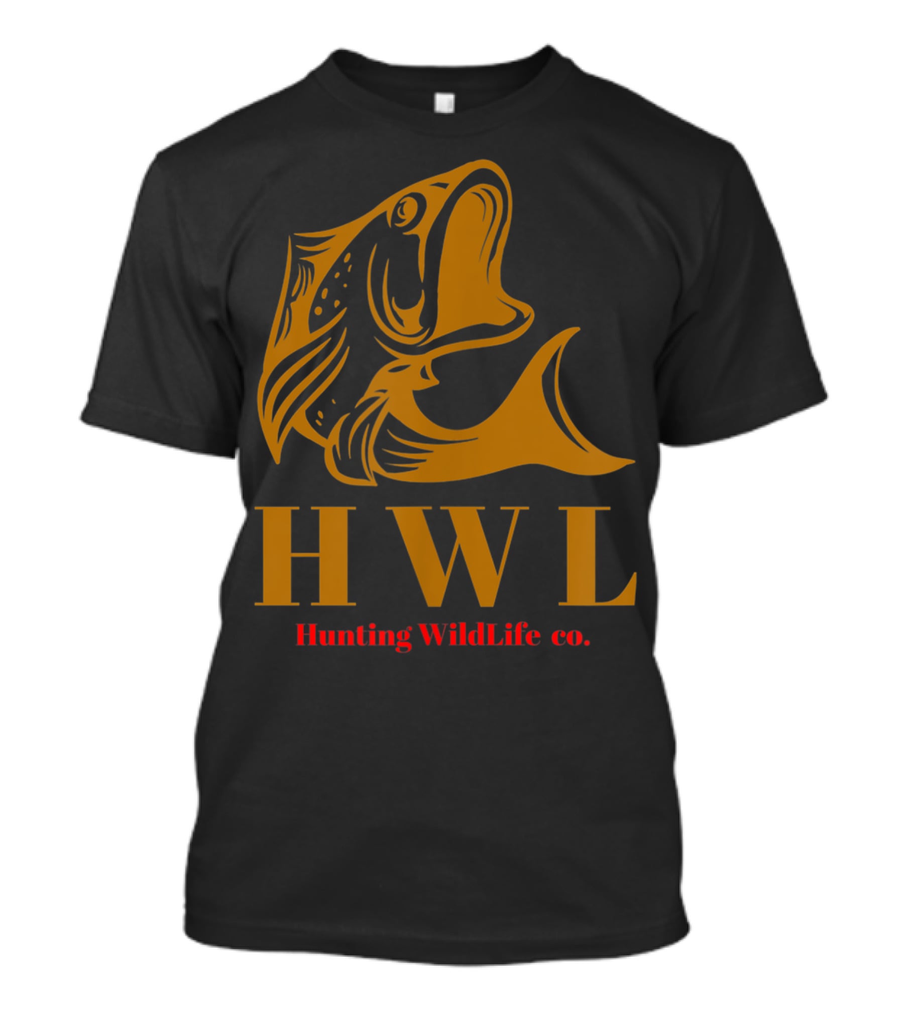 HWL Hunting WildLife Co Fishing Trip T-Shirt