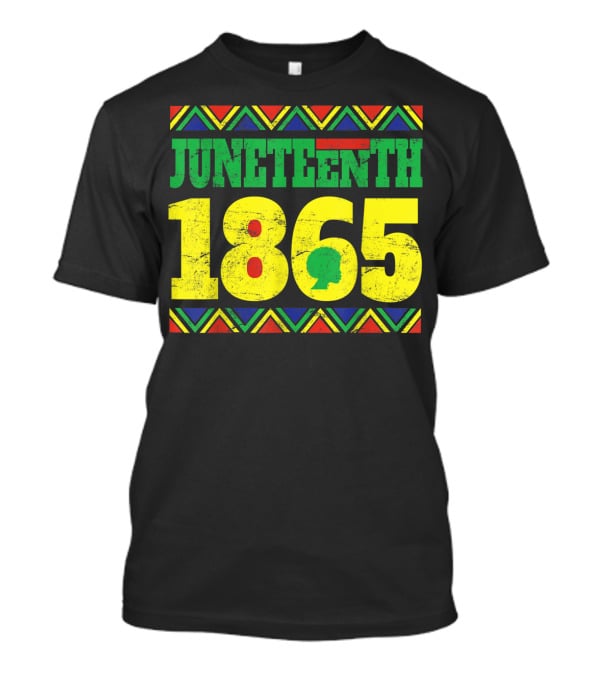 Juneteenth 1865 African Colors T-Shirt