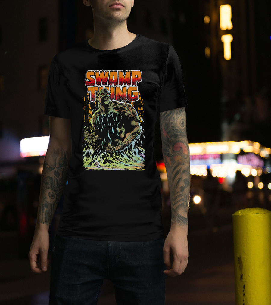 Justice League DC Swamp Thing Comic T-Shirt