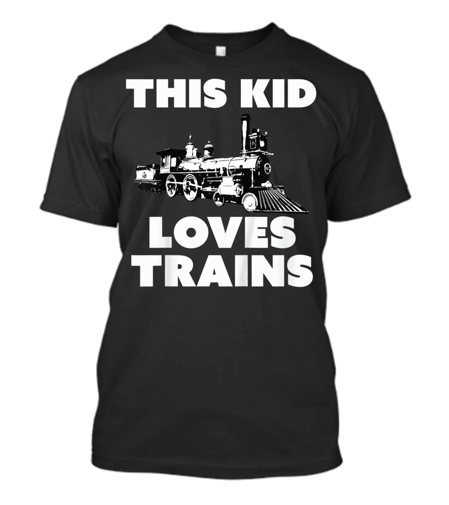 This Kid Loves Trains T-Shirt