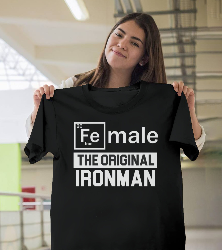 Iron Man Element Female The Original Ironman T-Shirt