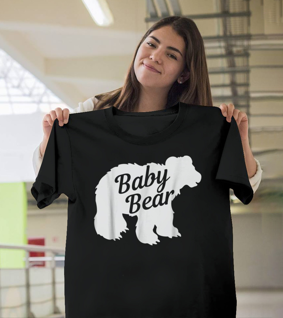 Baby Bear Little Bear Cub Girls Kids T-Shirt