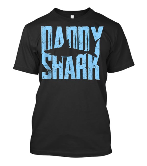 Daddy Shark Father's Day Gift Mens T-Shirt