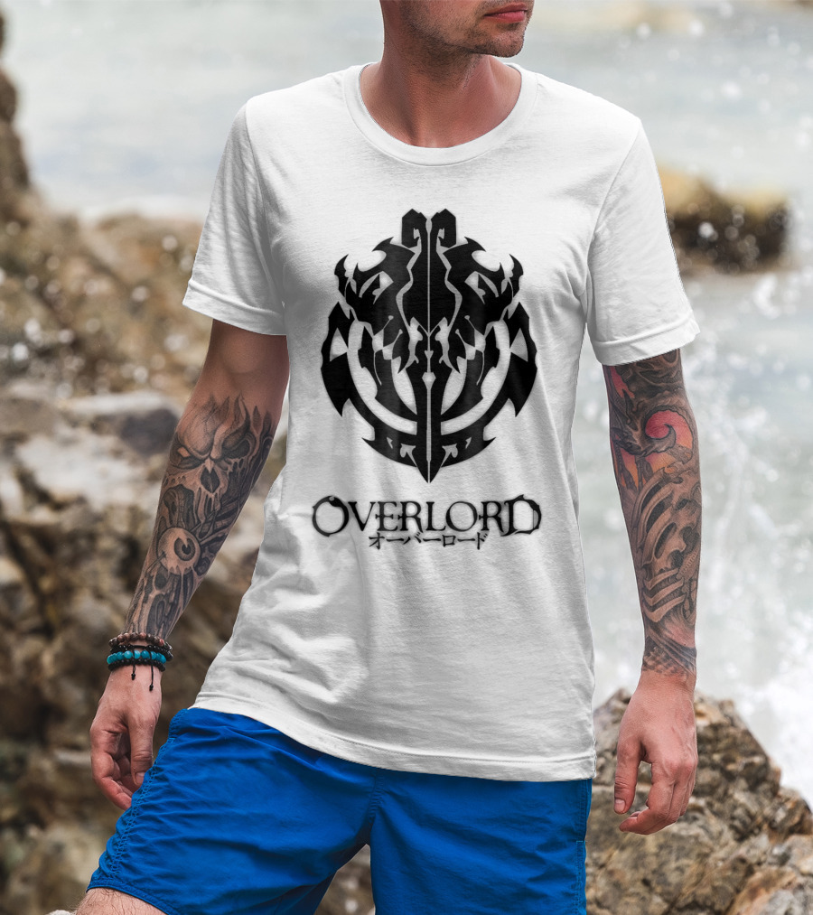 Overlord Anime Emblem Japanese Text For Kid Girl T-Shirt