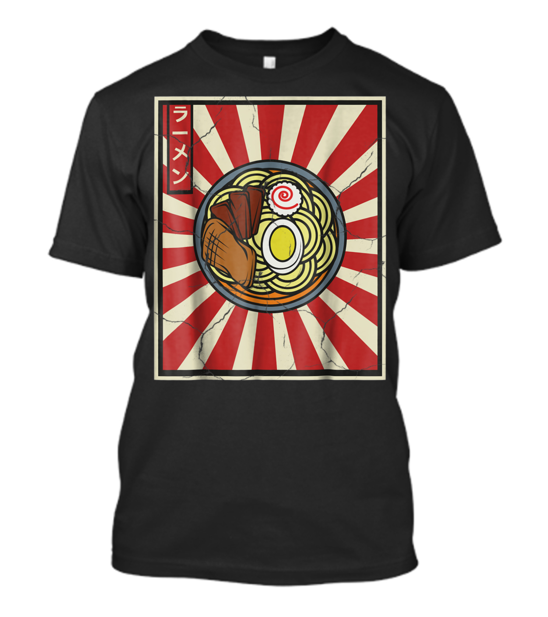 Ramen Retro Vintage Japanese Tasty Noodles Lover T-Shirt