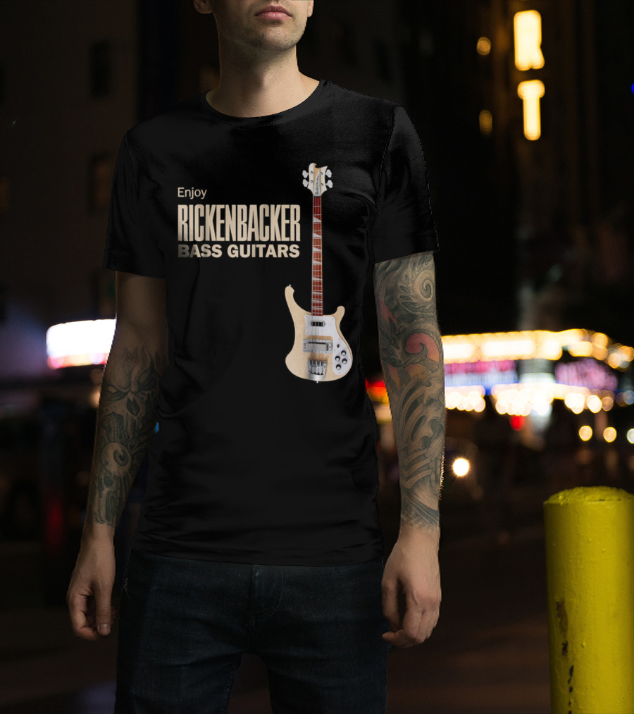 Enjoy Rickenbacker Bass Guitars T-Shirt