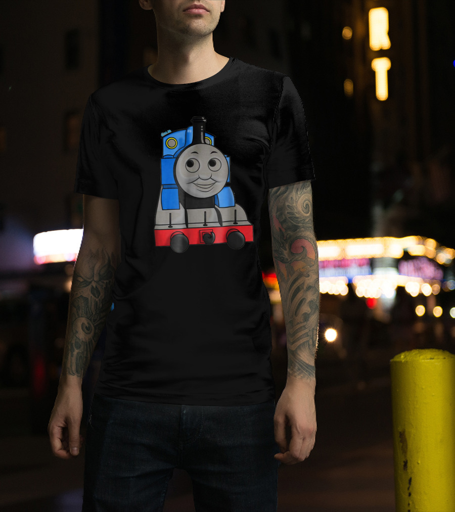 Thomas The Tank Engine Puffing Along Train T-Shirt