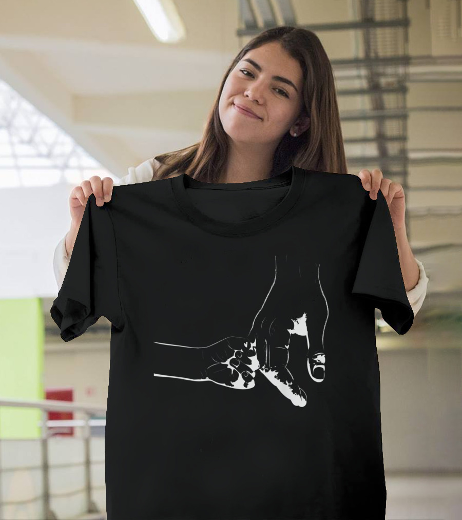 Unconditional Love Father And Son Hand in Hand T-Shirt