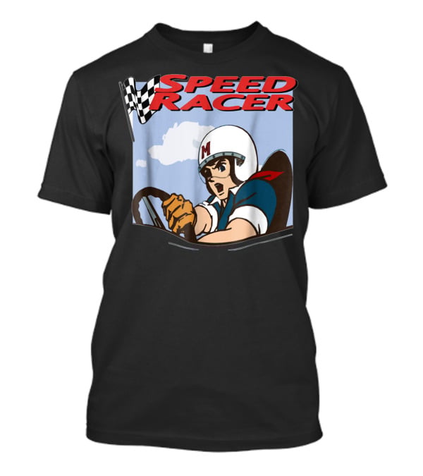 Speed Racer Classic Cartoon Driver Racing Adventure T-Shirt
