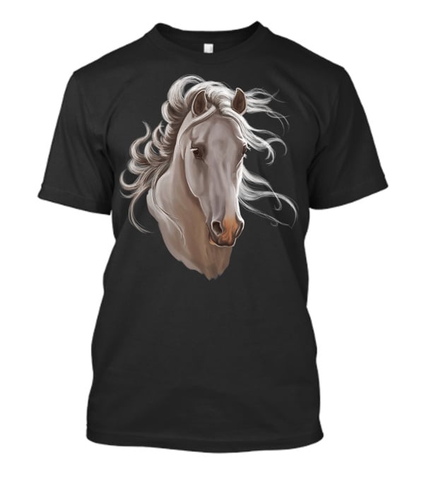 Adorable Horses Artwork With Majestic Horse T-Shirt