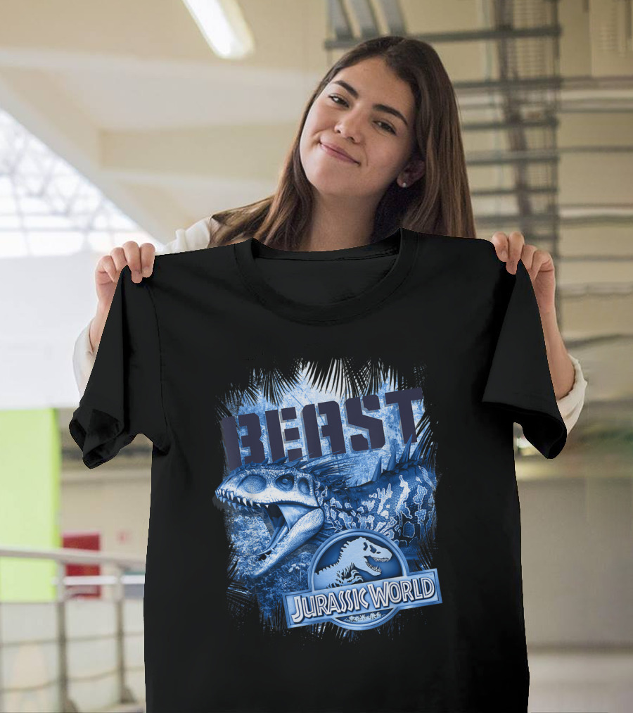 Jurassic World Beast Dinosaur Palms T-Shirt