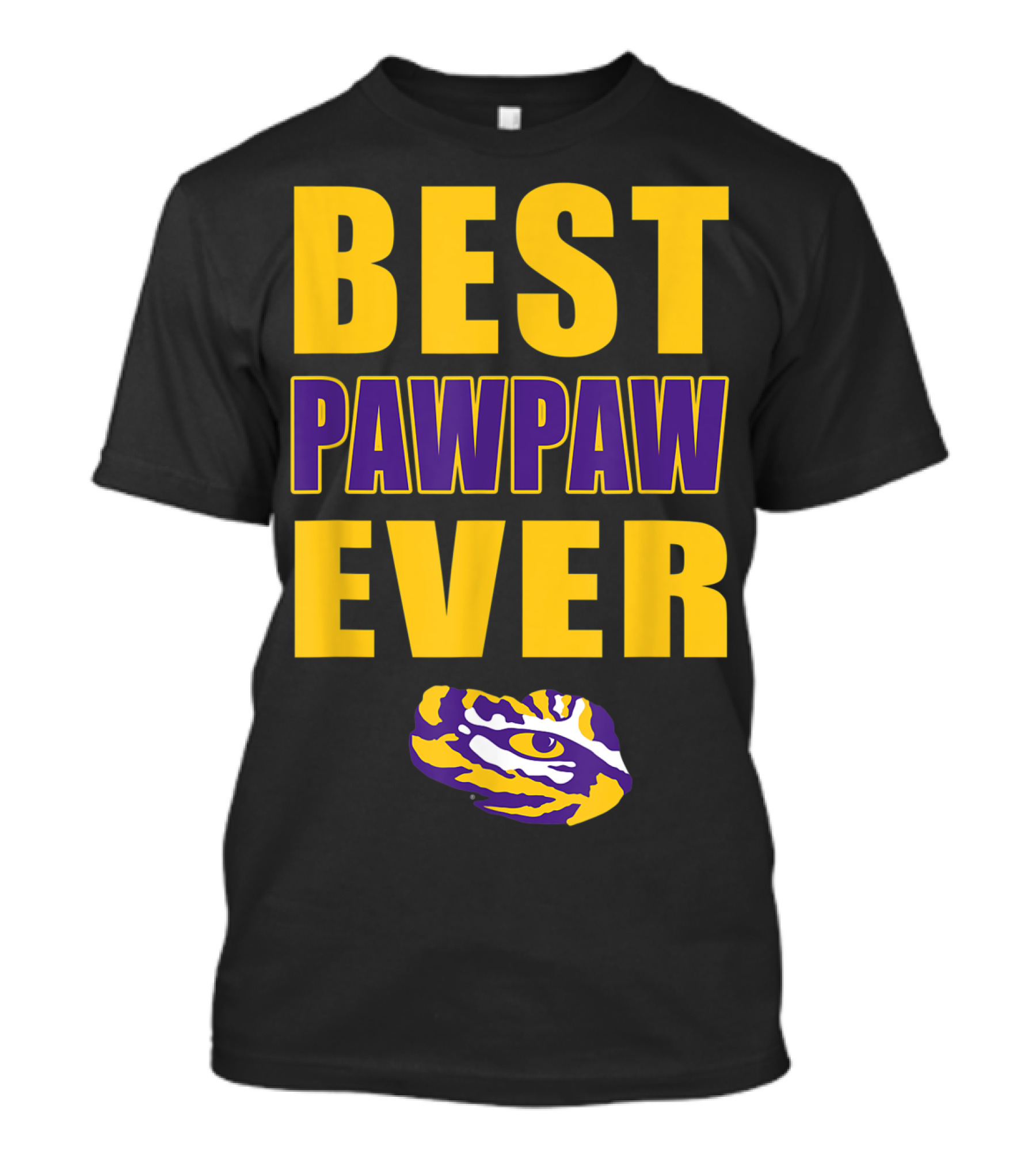 Best Pawpaw Ever LSU Tigers Fan T-Shirt