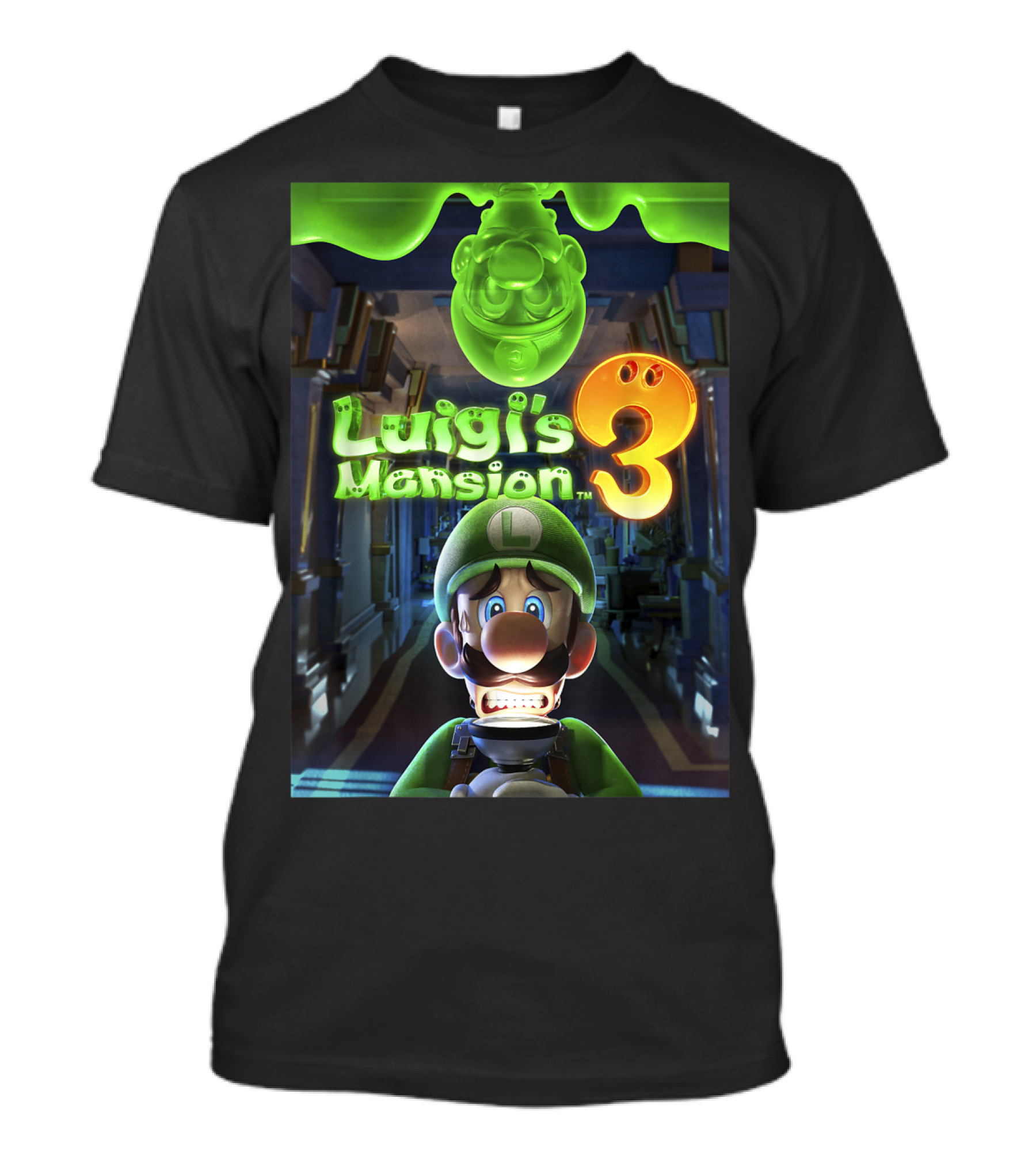 Luigi's Mansion 3 Luigi Ghostly Adventure T-Shirt