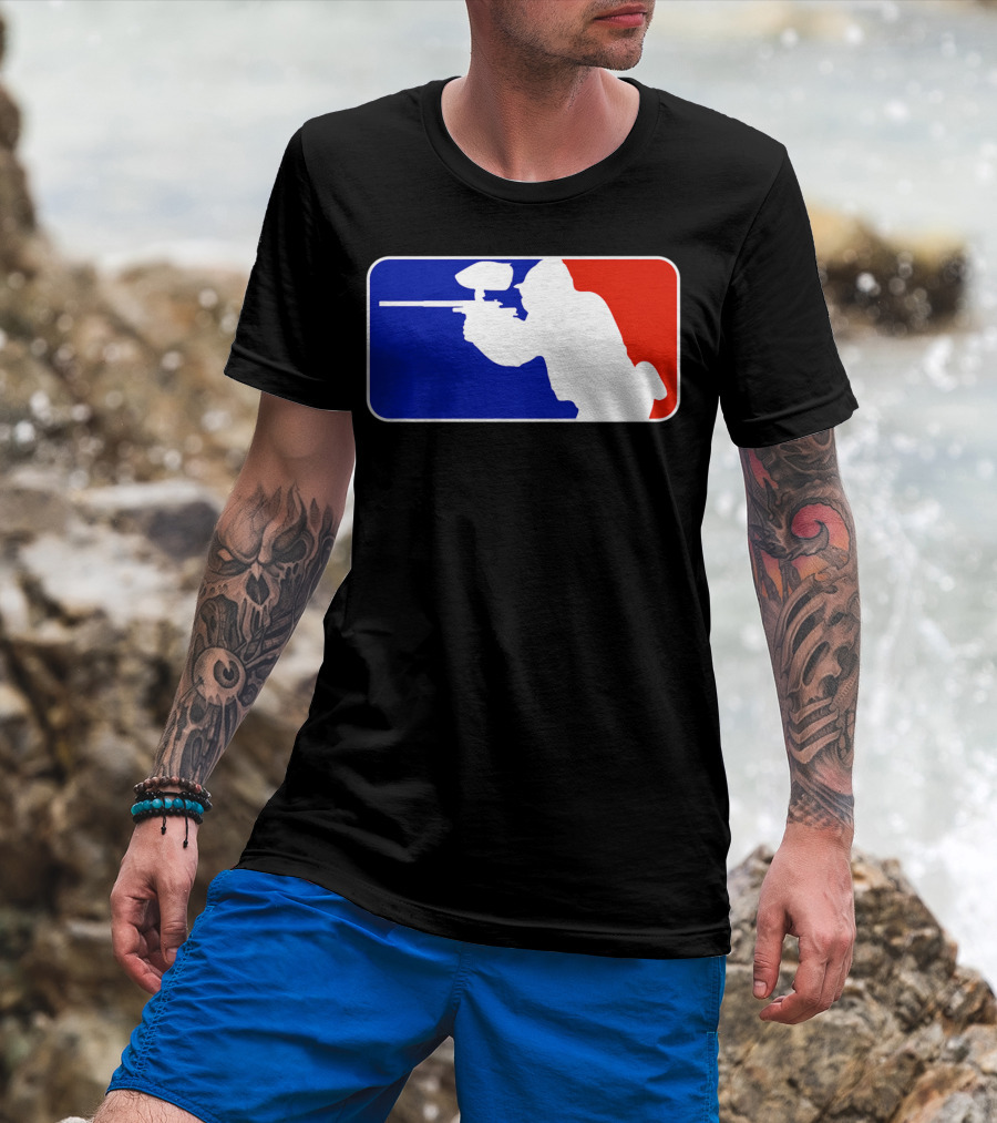 Major League Paintball Tournament Player T-Shirt