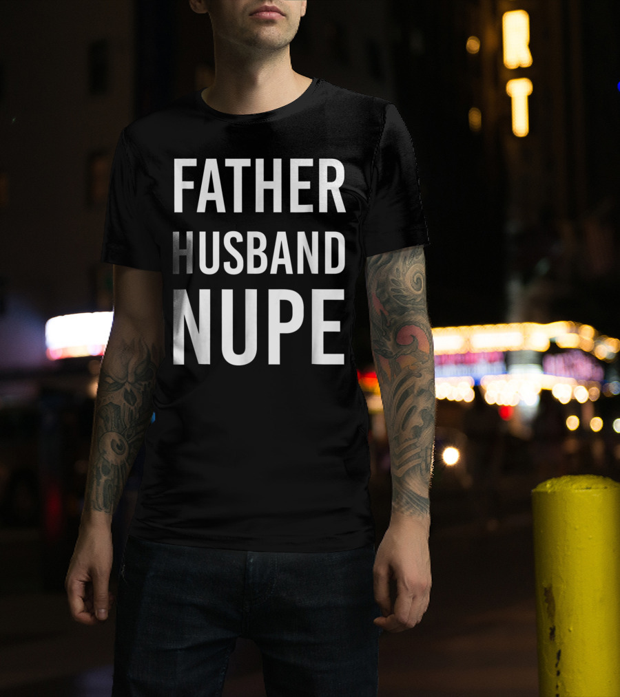 Father Husband Nupe Mens Kappa Fraternity T-Shirt