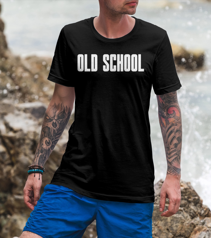 Old School Mens Womens Classical Trendy 70s 80s T-Shirt