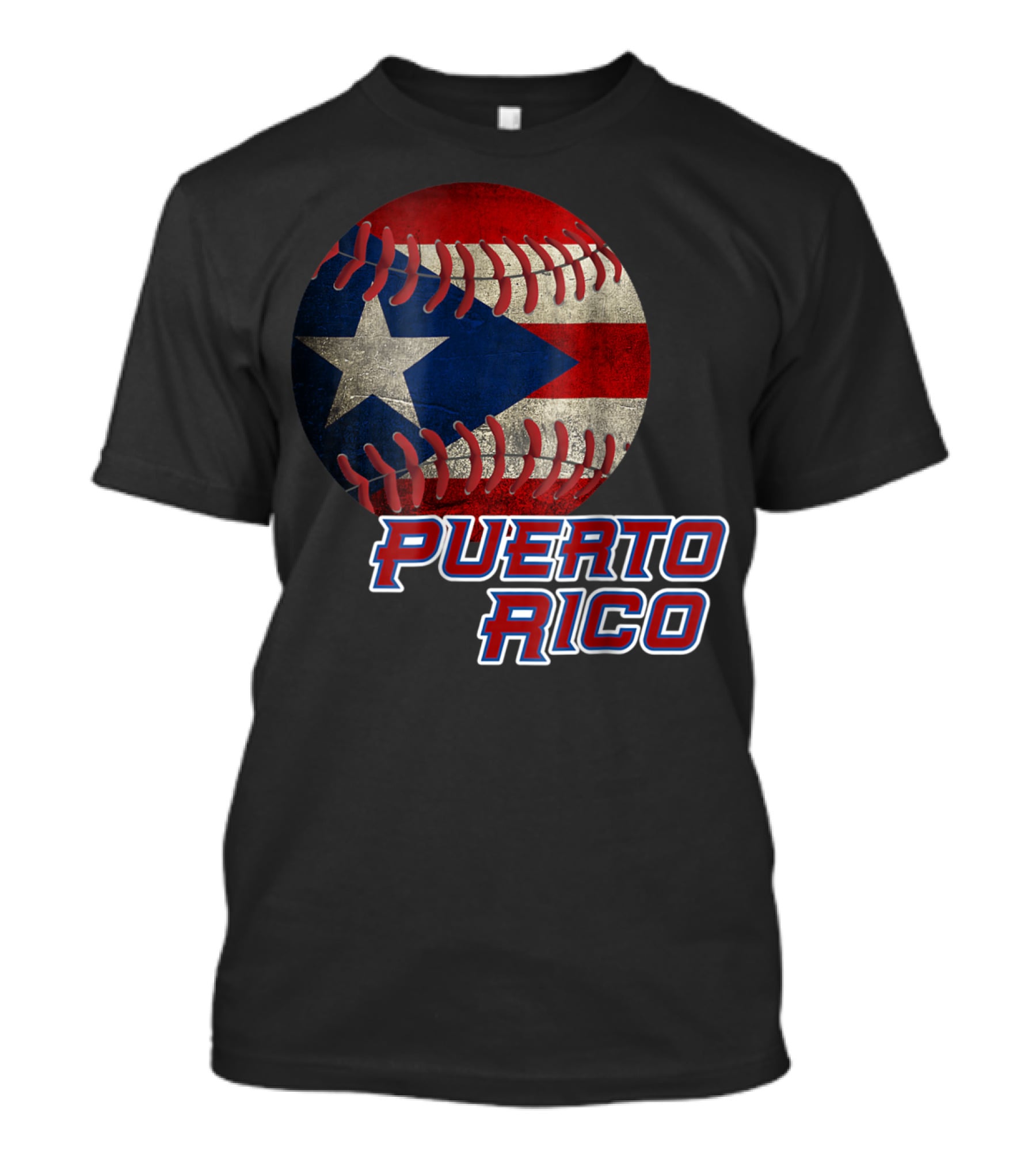 Boricua Pride Puerto Rico Flag Baseball T-Shirt