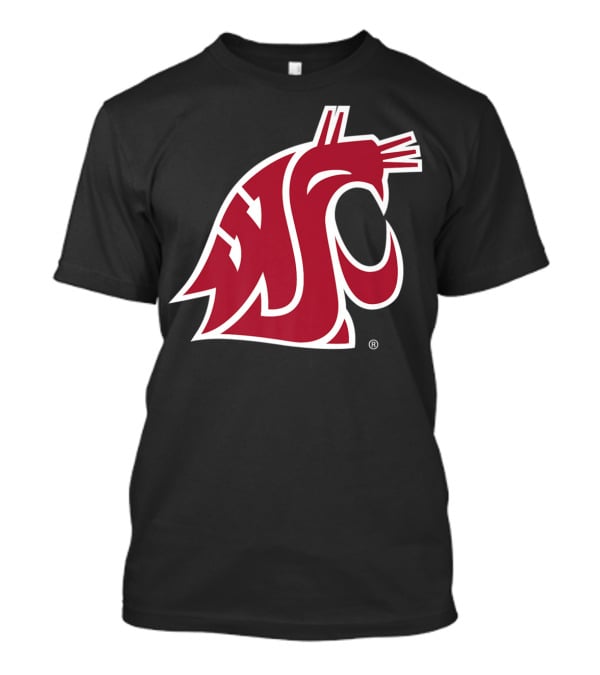Washington State Cougars NCAA Logo PPWST03 T-Shirt