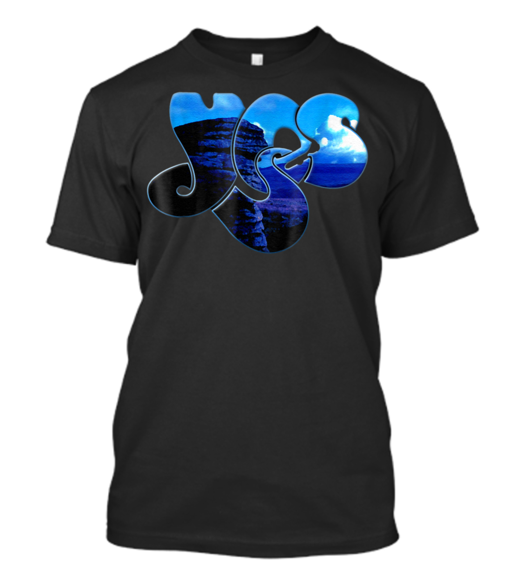 Yes Tor Logo Scenic Landscape T-Shirt