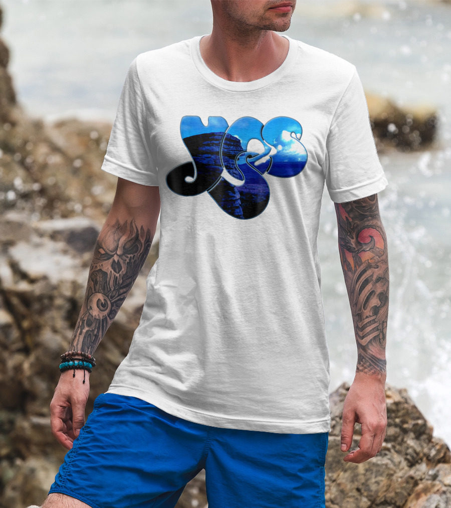 Yes Tor Logo Scenic Landscape T-Shirt