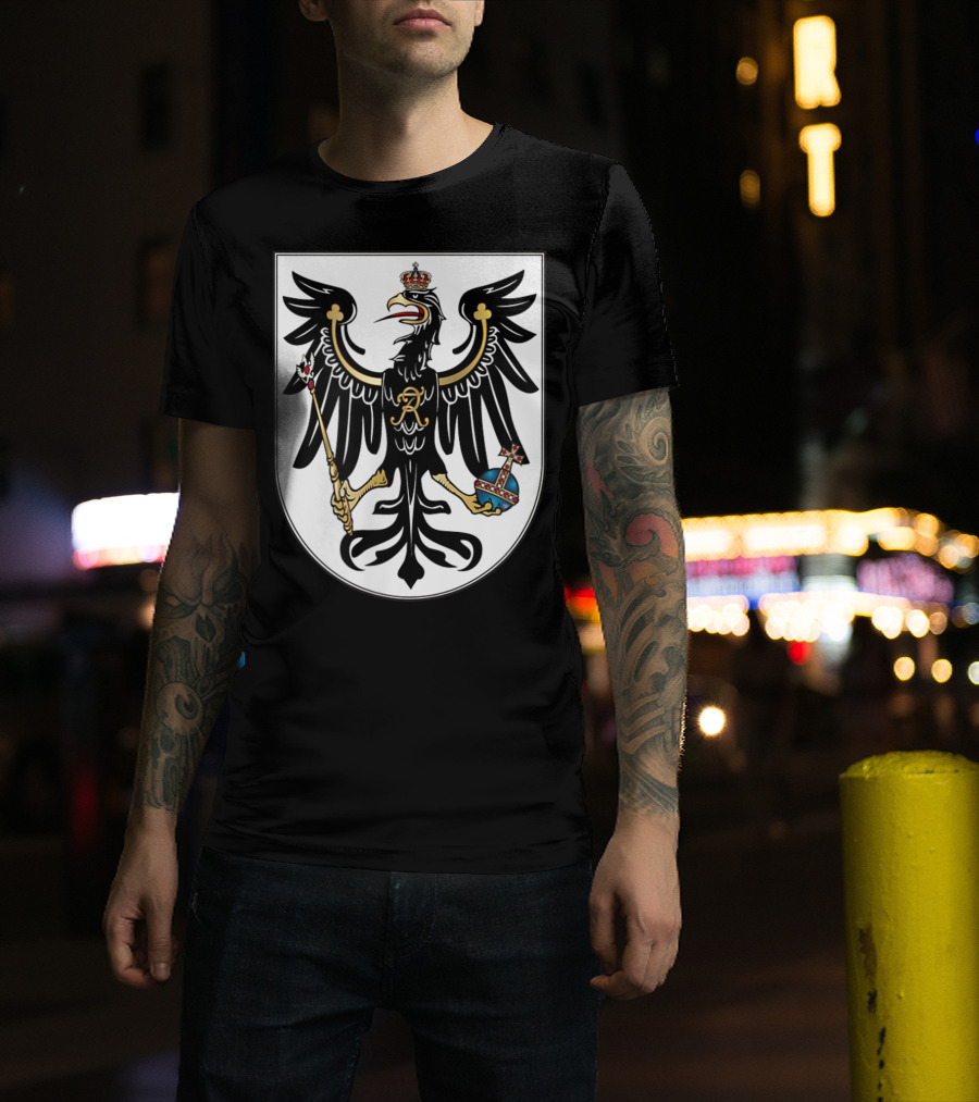 Kingdom Of Prussia Prussian Eagle Coat Of Arms Crest T-Shirt