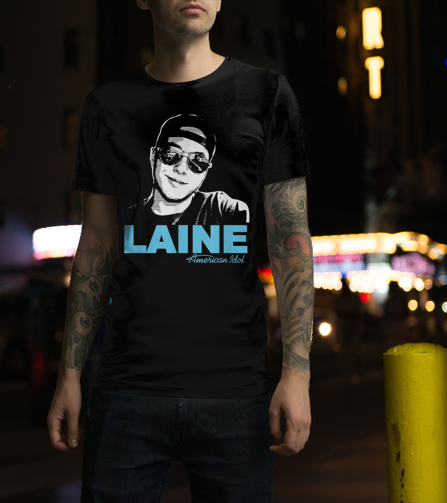 LAINE American Idol Blue Collection T-Shirt