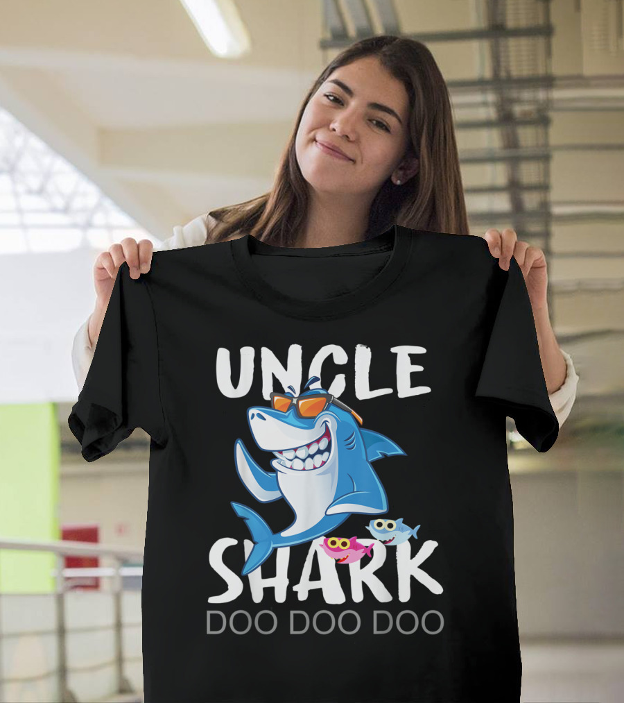 UNCLE SHARK DOO DOO DOO From Wife T-Shirt