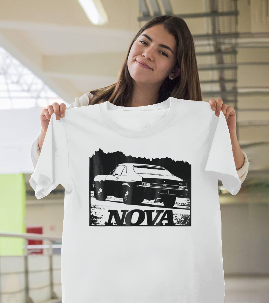 Nova Muscle Car 1968 Show Classic Auto T-Shirt