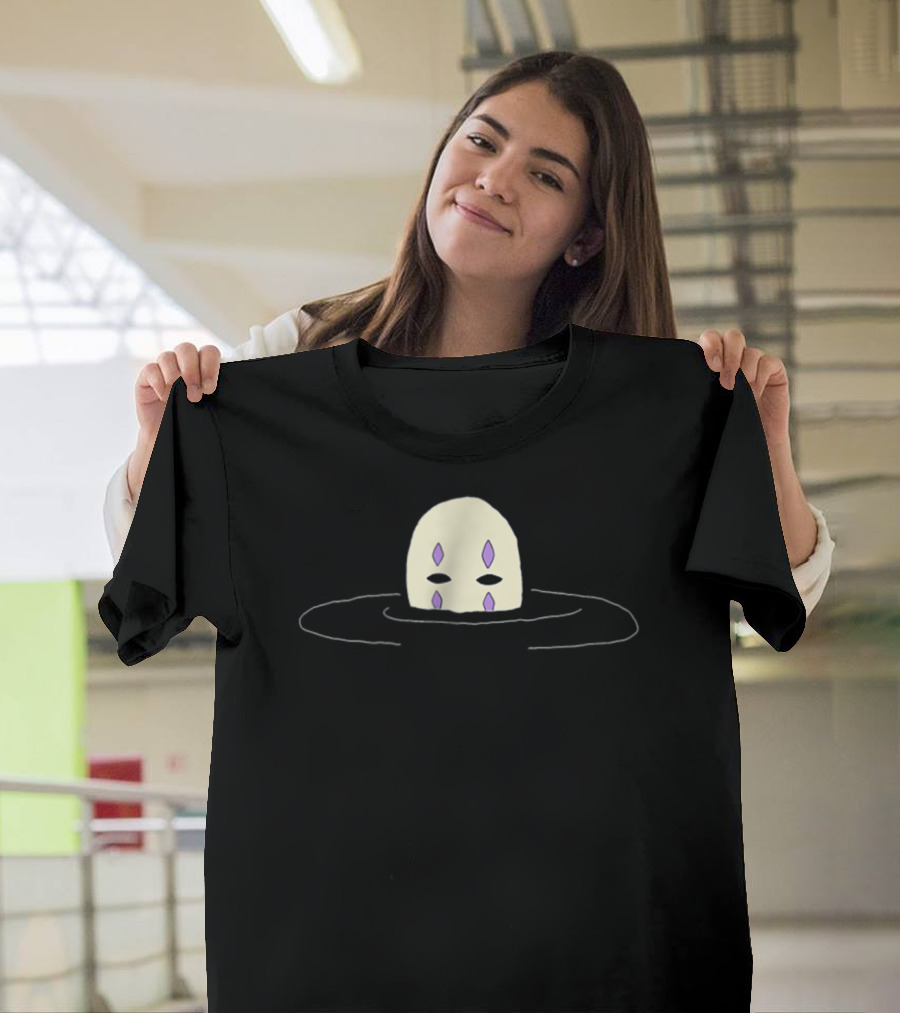 No Face Spirited Away Pastel Aesthetic Grunge Floating Mask T-Shirt