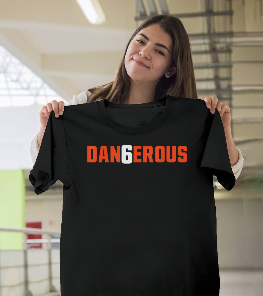 Dangerous Ohio Cleveland Football Fan Six T-Shirt