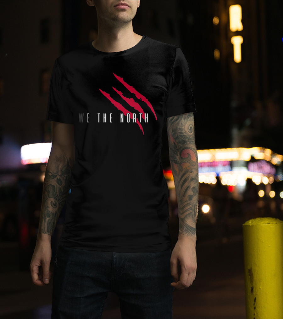 We The North Basketball Kids Premium Raptors Claw Marks T-Shirt