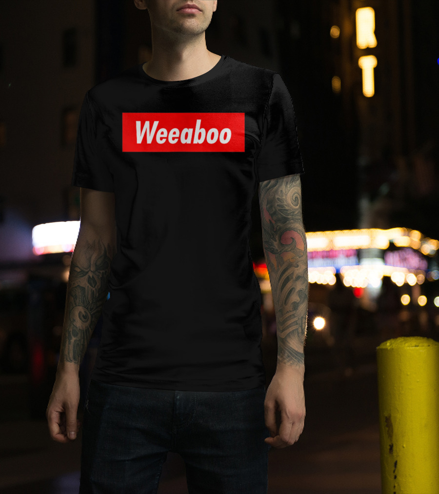 Weeaboo Box Logo Anime Fan T-Shirt