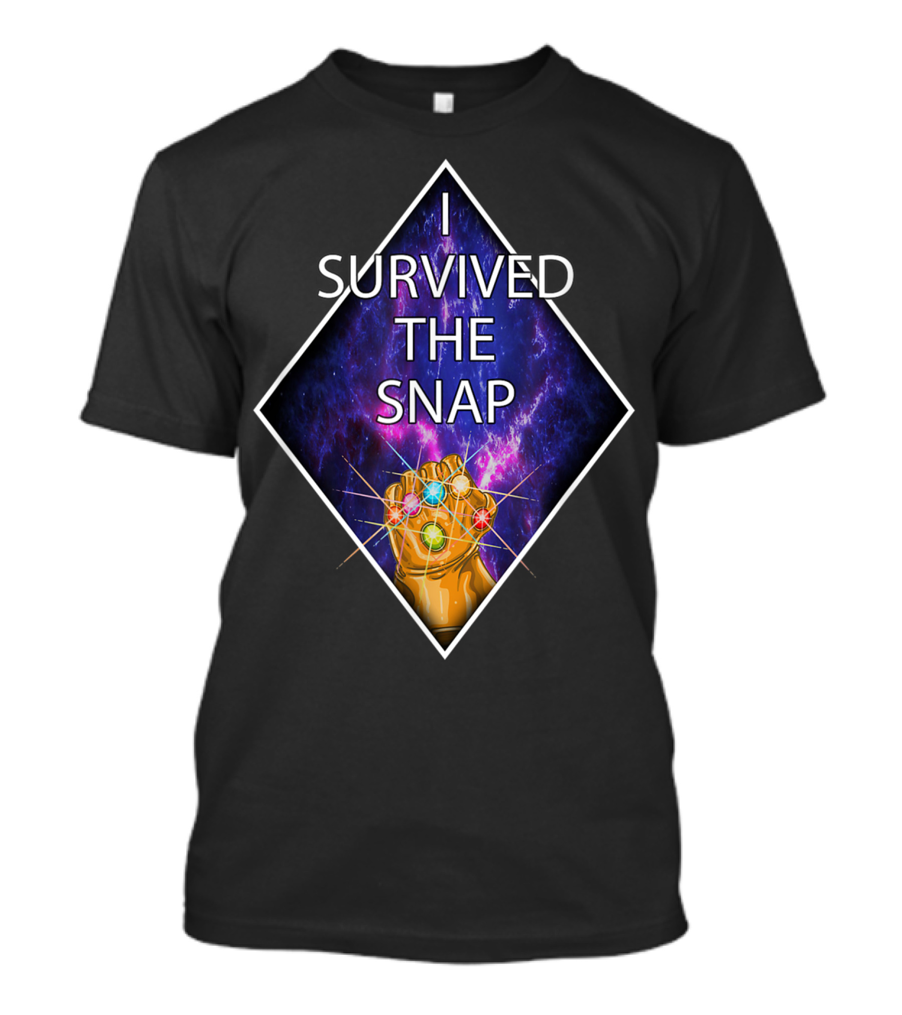 I Survived The Snap Infinity Gauntlet Humor Kirbi T-Shirt