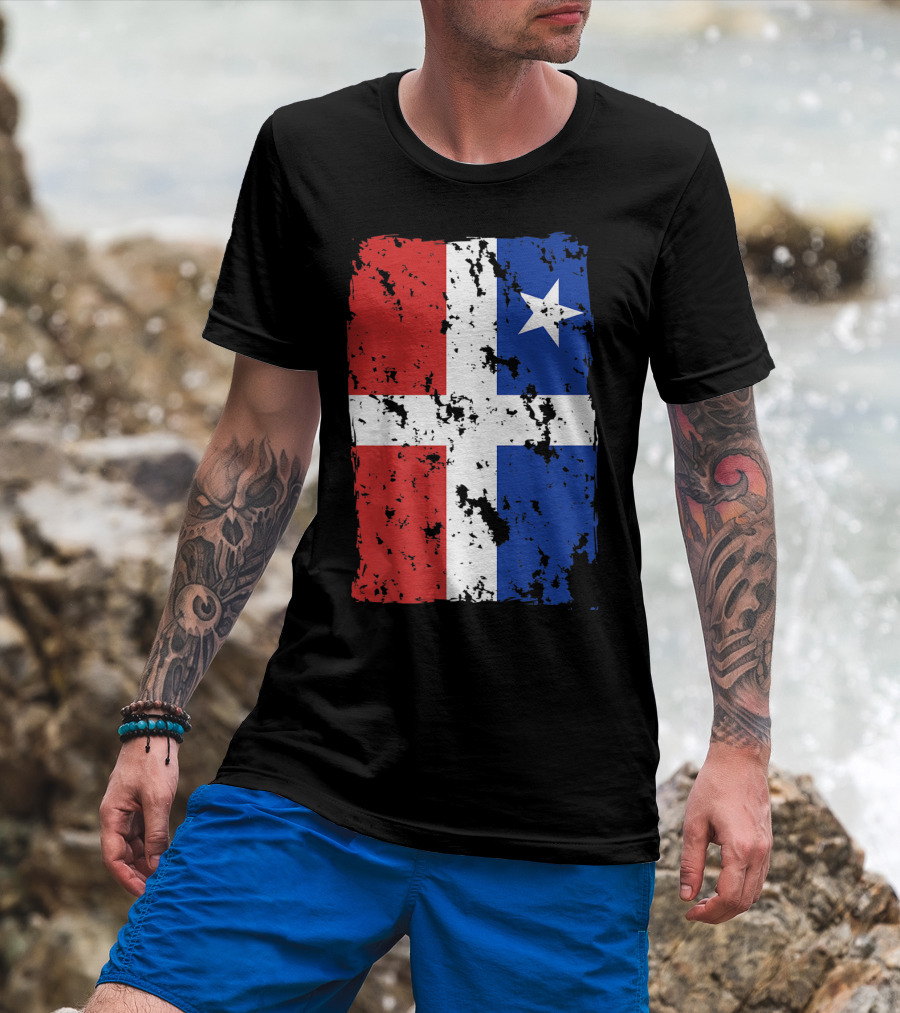 Lares Flag Bandera De Lares Puerto Rico Vintage T-Shirt