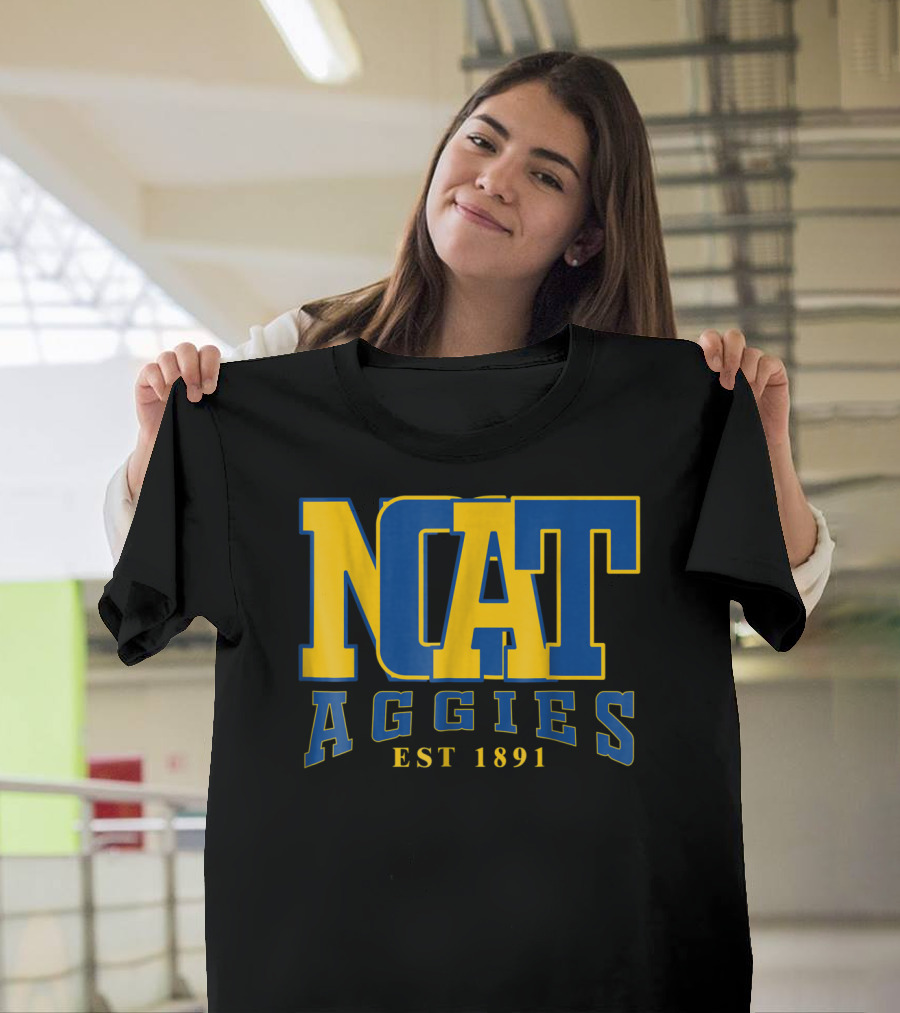 NCAT Aggies EST 1891 North Carolina A&T State University HBCU T-Shirt