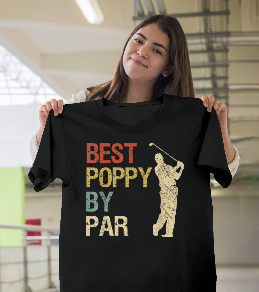 BEST POPPY BY PAR RETRO VINTAGE GOLF T-Shirt
